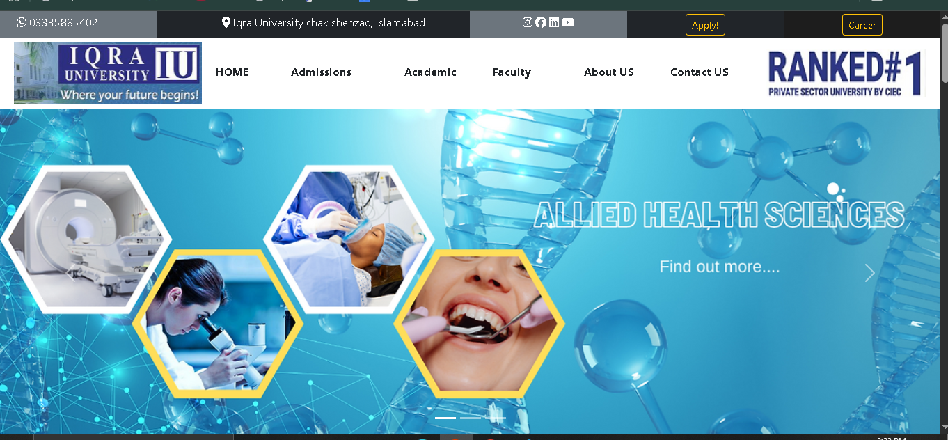 Ezitech Company Site